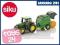 Siku 1640 - Traktor John Deere z prasą -