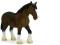 Figurka Brązowy koń rasy Clydesdale -Trefl
