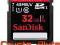 Sandisk SDHC EXTREME 32GB - 45MB/s Full HD wys.0zł