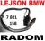 LEJSON BMW X5 X6 E91 E60 E70 E90 SONDA 7801158