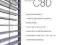 C80 żaluzja fasadowa Selt, korbowa, 2,5 x 4m, NOWA