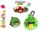 ANGRY BIRDS SPACE plusz brelok FAT GREEN BIRD NOWY
