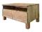 KOMODA RTV DĘBOWA 100X45X50cm; MEBLE DĘBOWE