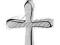 Srebrny krzyżyk-SKLEP Z BIŻUTERIĄ /medaliki itp !!