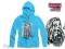 MONSTER HIGH BLUZA DRESOWA NIEBIESKA SUPER _164