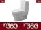 Duravit Starck 3 Miska WC stojąca 0128090000, W-Wa