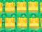 Lego elementy chwytaki 1x1 żółte NOWE O16