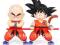 FIGURKA FIGURKI DRAGON BALL Z GOKU KURURIN 2 SZTUK