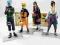 FIGURKA FIGURKI NARUTO 4 SZTUKI 12 CM