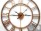 *AmazingHome* ZEGAR metal 60 cm RETRO kolor miedzi