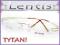 ~LENTIS~ RETRO TITANIUM 10019 C3 TYTANOWE ~ZŁOTE ~