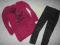 GEORGE M&amp;S TUNIKA DRESOWA LEGGINSY 122_6/7