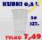 KUBKI KUFLE plastikowe 500 ML 0,5 L do piwa KUBEK