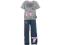 PEPPA PIG GEORGE SPODNIE DRESOWE + T-SHIRT 3-4 LAT