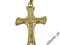 23 DUŻY KRZYŻ Z JEZUSEM CHRYSTUSEM ZE ZŁOTA 585
