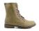Botki Damskie MILITARNE Sznurowane Workery R40