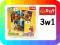 PUZZLE 3w1 TREFL UWAGA DUCHY SCOOBY DOO MAXI