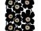 STYL SKANDYNAWSKI MARIMEKKO UNIKKO cotton black