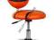 Fotel obrotowy BASKET fotele piłka pomarańczowy