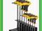 KLUCZE TORX typu T TOPEX 9szt
