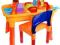 ROZKŁADANY STOLIK KRZESEŁKO DO ZABAWY PIASKOWNICA