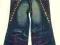 JEANS spodnie z KORALIKAMI r. 110/5 lat