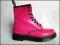 Dr. MARTENS r. 38 GLANY  HOT PINK JAK NOWE !!!