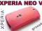 MAT SHINY GEL CASE ETUI XPERIA NEO V MT15i + FOLIA