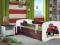 Łóżko dzieciece z szufladą materac 180/80 wenge