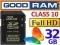 32GB KARTA PAMIĘCI GOODRAM SD SDHC PRO CLASS 10