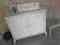 stylowa komoda shabby chic starzona biała retro