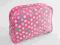 KOSMETYCZKA RÓŻOWA W GROCHY - TEEN