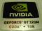 Oryginalna Naklejka Nvidia Geforce GT 320M 18x18mm