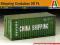 Italeri 3888 Shipping Container 20 Ft. (1:24)