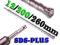 WIERTŁO SDS - PLUS S4 12/200/260mm PROFI