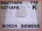 WOREK WORKI BOSCH SIEMENS BBZ71AFK VZ71AFK BSG BSN
