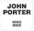 JOHN PORTER wings inside (digipak CD)