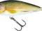 Wobler Salmo PERCH REAL ROACH 12cm/36g floating