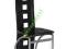 KRZESŁO METALOWE K4M STÓŁ SALON KUCHNIA DOM czarny