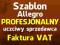 Profesjonalny Szablon allegro F-VAT uczciwie