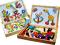 TABLICA MAGNETYCZNA-KREDOWA PUZZLE 4 WZORY