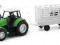 USA TOYS - HIT! ZESTAW TRAKTOR Z PRZYCZEPĄ