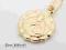 ORYGINALNY ZŁOTY MEDALIK id Z048