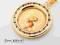 ŚLICZNY ZŁOTY MEDALIK  id Z044