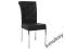 KRZESŁO H-222 Czarny Chrom Eco-Skóra Kuchnia Stół