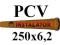 RURA KANALIZACYJNA 250 X 6,2 3mb RURY PCV PVC ce