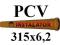 RURA KANALIZACYJNA 315 X 6,2 3mb RURY PCV PVC ce