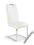 Krzesło K145 BIAŁY Eco-Skóra Stal NOWOŚĆ!!