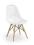 KRZESŁO DSW EIFFEL BIALE,KLASYK,NAJTANIEJ