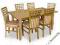 SOLIDNY STÓŁ I TANIE KRZESŁA,6 KRZESEŁ,ZESTAW,RATY